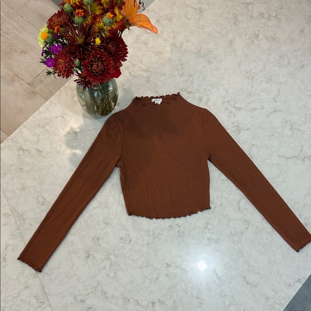 Bozzolo Long Sleeve Crop Top